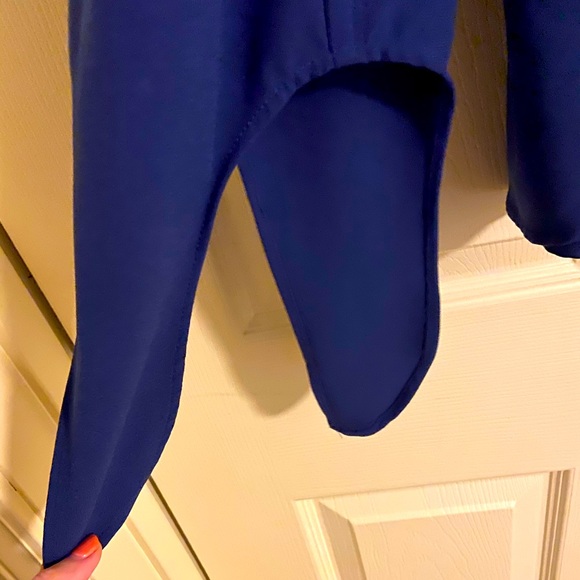 NWOT💙Rich Royal Blue Cold Shoulder Blouse - Picture 7 of 15